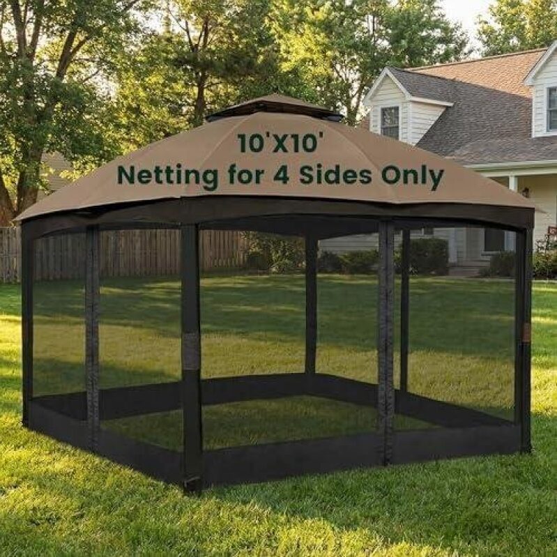 Upgrade Your Gazebo Comfortably with 40% OFF on 10'x10' Netting