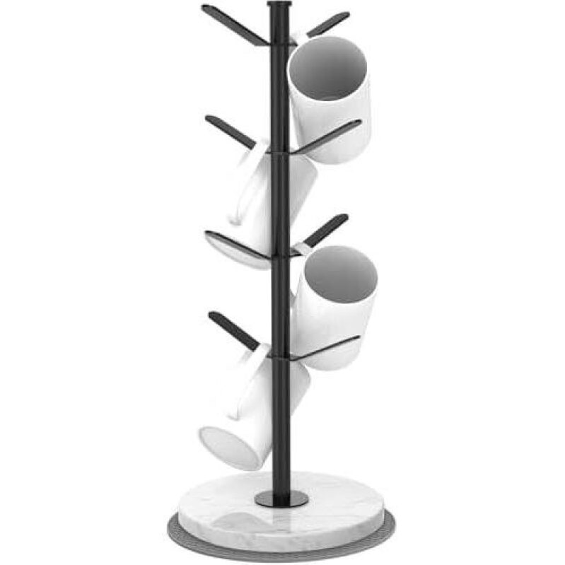 Marble Mug Rack with 50% Discount - Organize Your Space