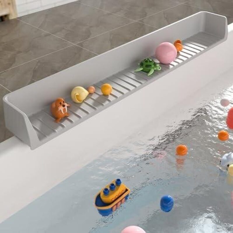 2.6 ft Silicone Bathtub Splash Guard - 45% Off