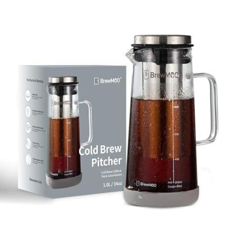 BrewMCO Cold Brew Pitcher - 50% Off