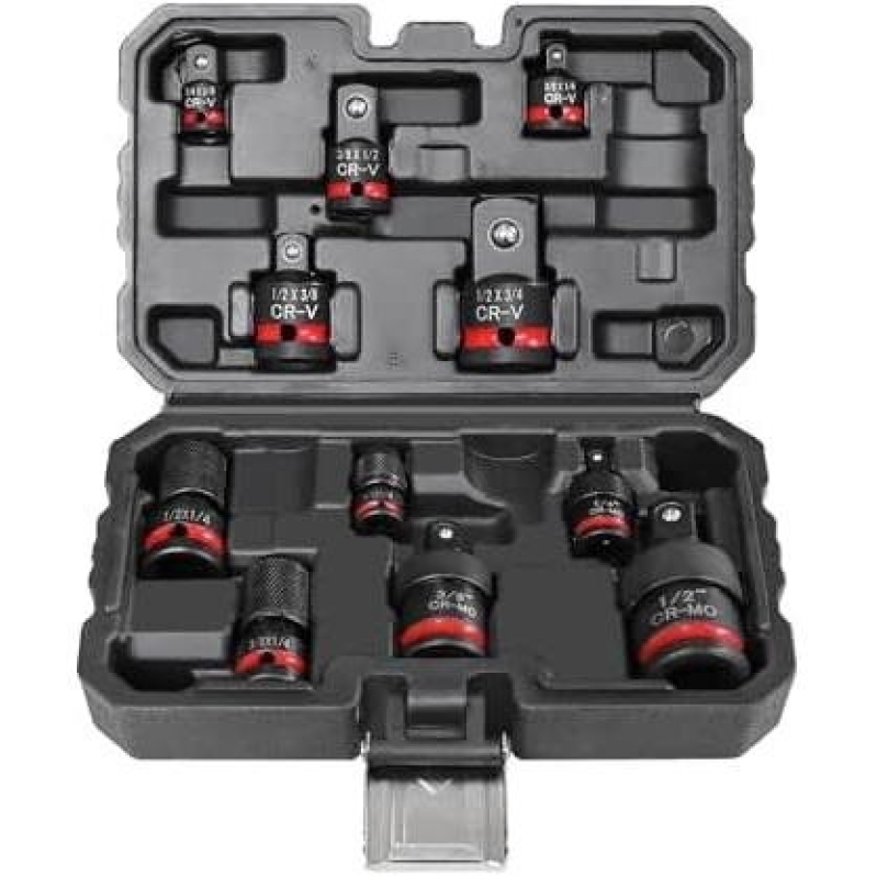 11-Piece Impact Socket Set with Adapters - 50% Discount