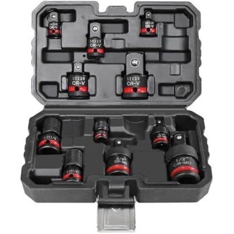 11-Piece Impact Socket Set with Adapters - 50% Discount