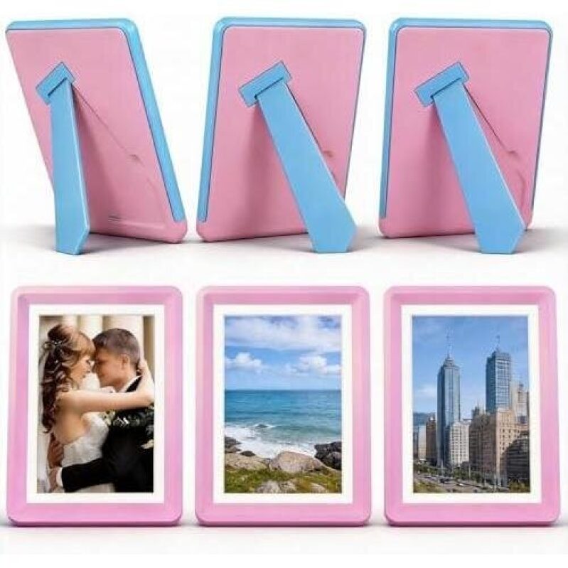 6-Pack UV Passport Frames - Pink & Blue, 45% Off