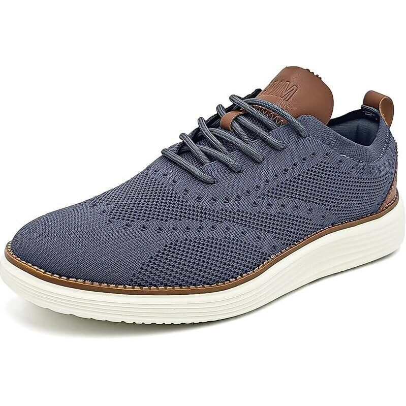 YCMM Mens Breathable Mesh Oxford Lightweight Dress Shoes - Perfect for All-Day Comfort