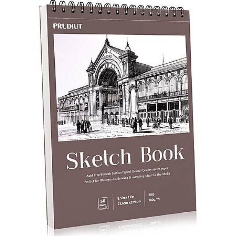 Affordable Sketch Pad: 50 Sheets of High-Quality Paper