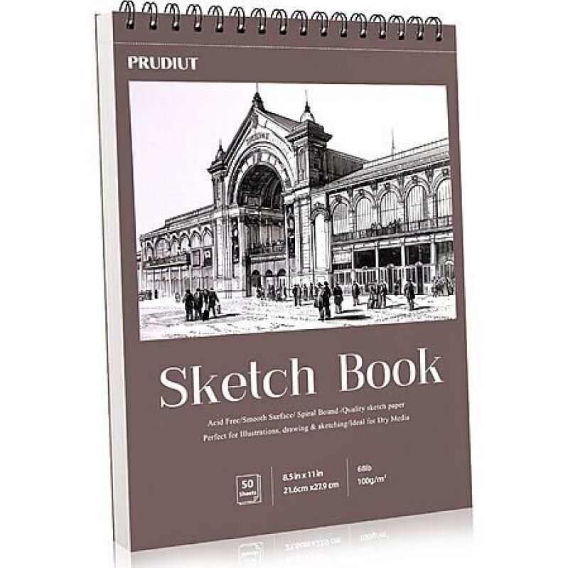 Affordable Sketch Pad: 50 Sheets of High-Quality Paper