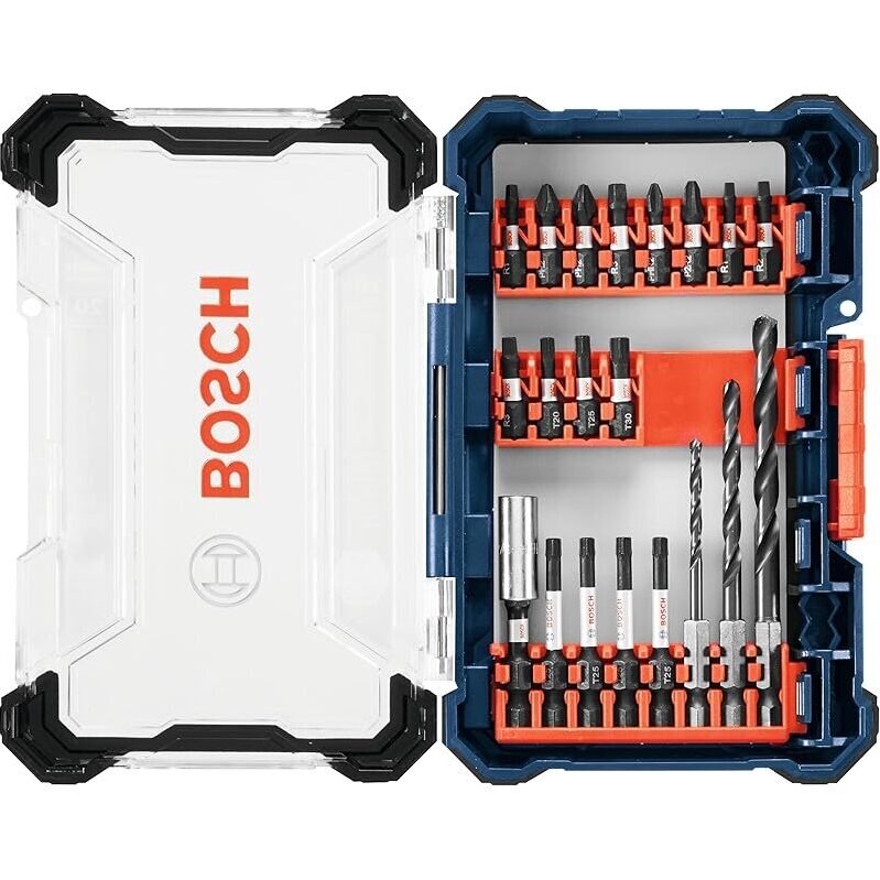 BoschDDMS20 20-Piece Impact Tough Drill Drive Set