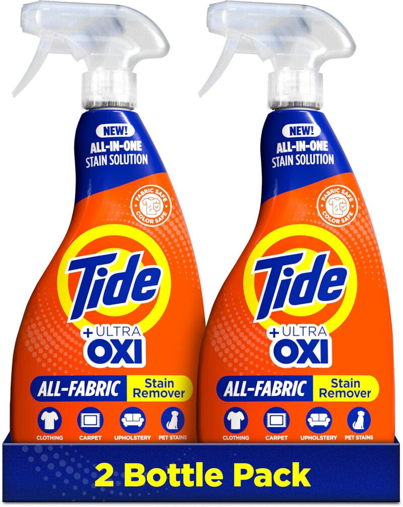 Tide Oxi Multi-Purpose Stain Remover Spray - 21.5oz, 2 Pack