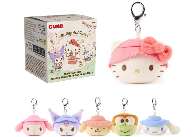 GUND Sanrio Family Camping Series Blind Box Charms - Perfect for Collectors