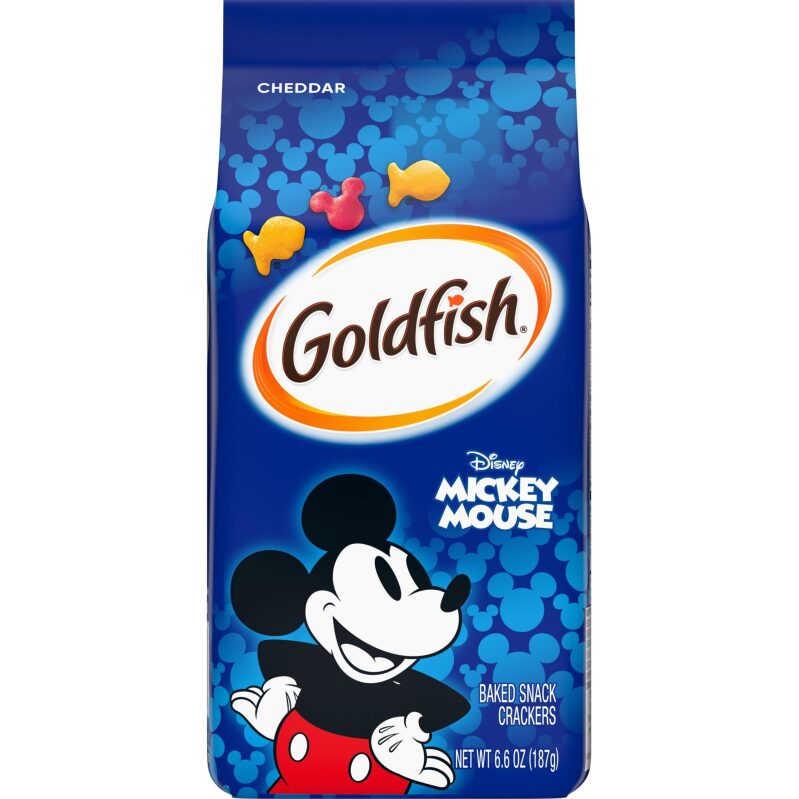 Disney Mickey Mouse Cheddar Crackers - Fun Snack for Kids
