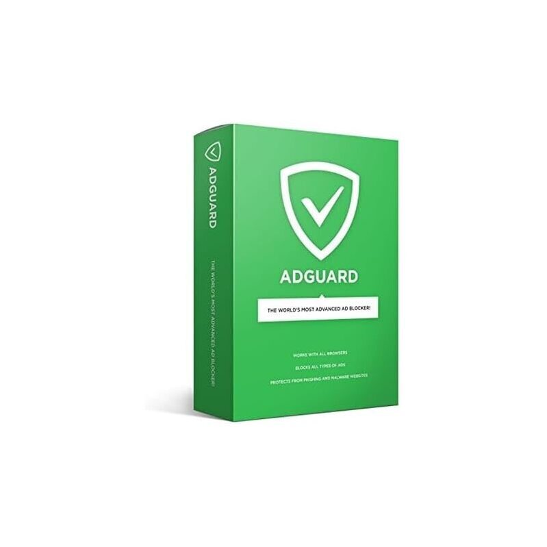 AdGuard Family Lifetime Subscription for 9 Devices - Ad Blocking & Privacy Protection