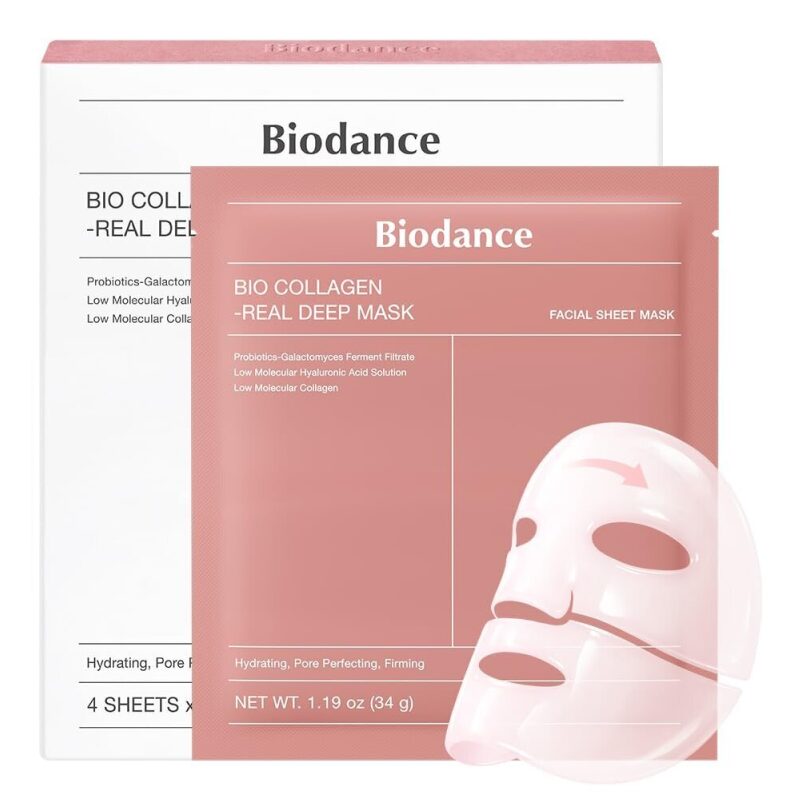 BIODANCE Bio-Collagen Real Deep Mask 4-Pack - Ultimate Skin Renewal