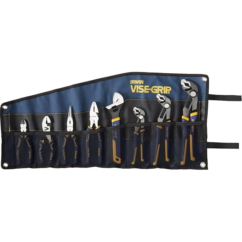 IRWIN Tools VISE-GRIP GrooveLock Pliers Set, 8 Piece