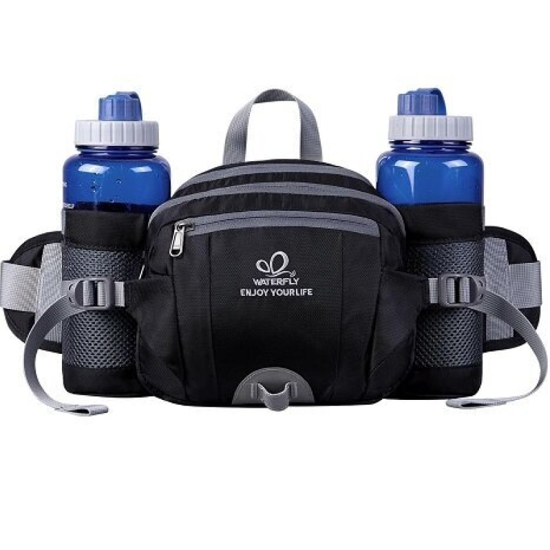 WATERFLY 2-Bottle Hydration Belt - Perfect for Outdoor Activities