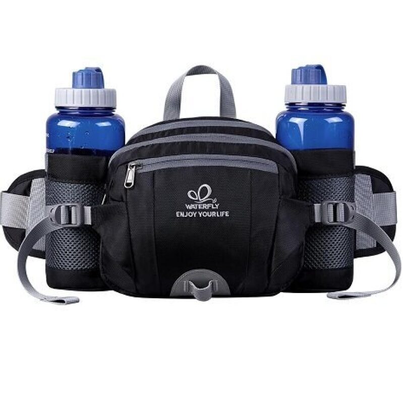 WATERFLY 2-Bottle Hydration Belt - Perfect for Outdoor Activities