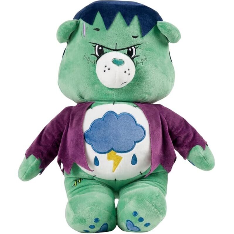 Grumpy Bear Frankenstein Cuddle Pillow - Perfect Snuggle for Fans
