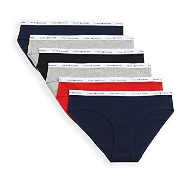 Tommy Hilfiger Women's Bikini Underwear 6-Pack - $24.48