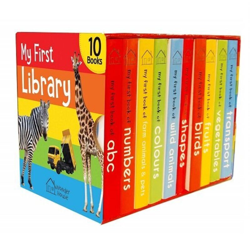 My First Library Set - 10 Engaging Children's Books for Early Learning