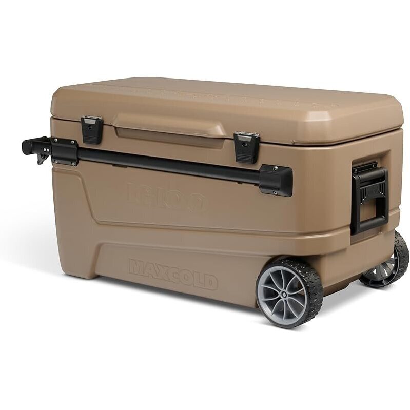 Igloo Maxcold Glide 110Qt Wheeled Cooler - Perfect for Outdoor Adventures