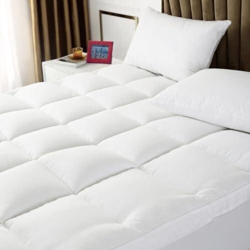 Upgrade Your Sleep with Our Super Thick Spiral Fiber Mattress Pad - 50% OFF