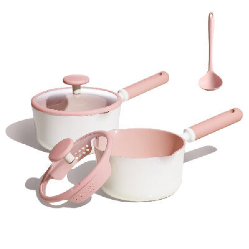 CAROTE Ceramic Non-Stick Milk Pot Set - Ideal for Smart Kitchens