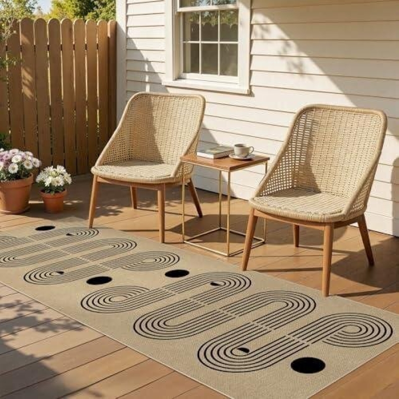 Outdoor Jute Runner Rug with 35% Off - Enhance Your Patio Decor
