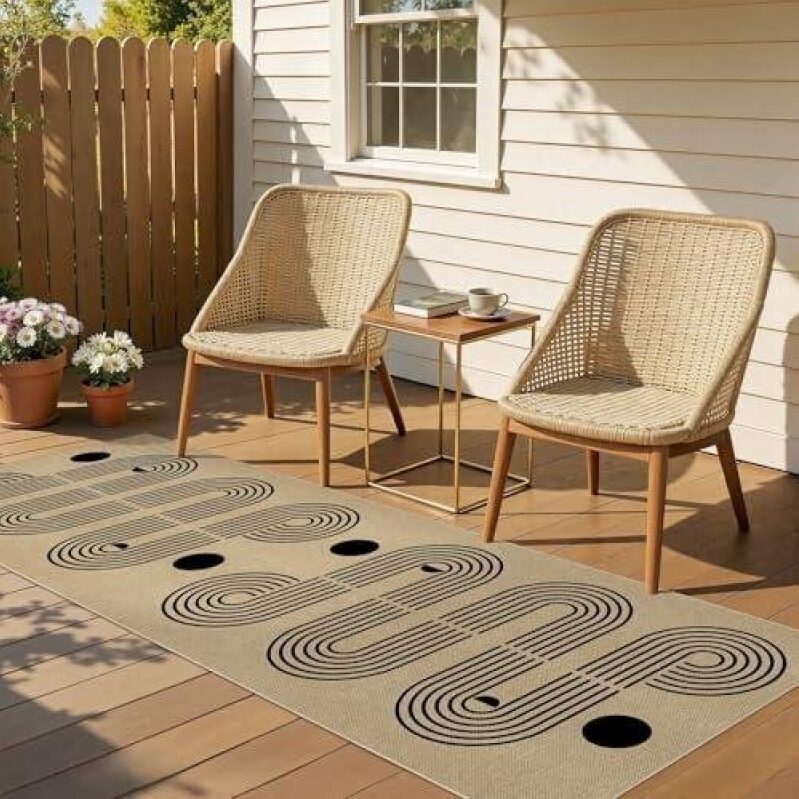 Outdoor Jute Runner Rug with 35% Off - Enhance Your Patio Decor