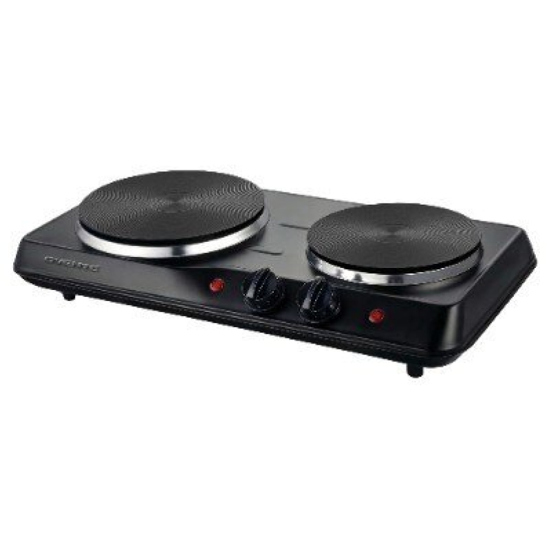 OVENTE Dual Hot Plate Electric Stove - Efficient and Compact Cooking