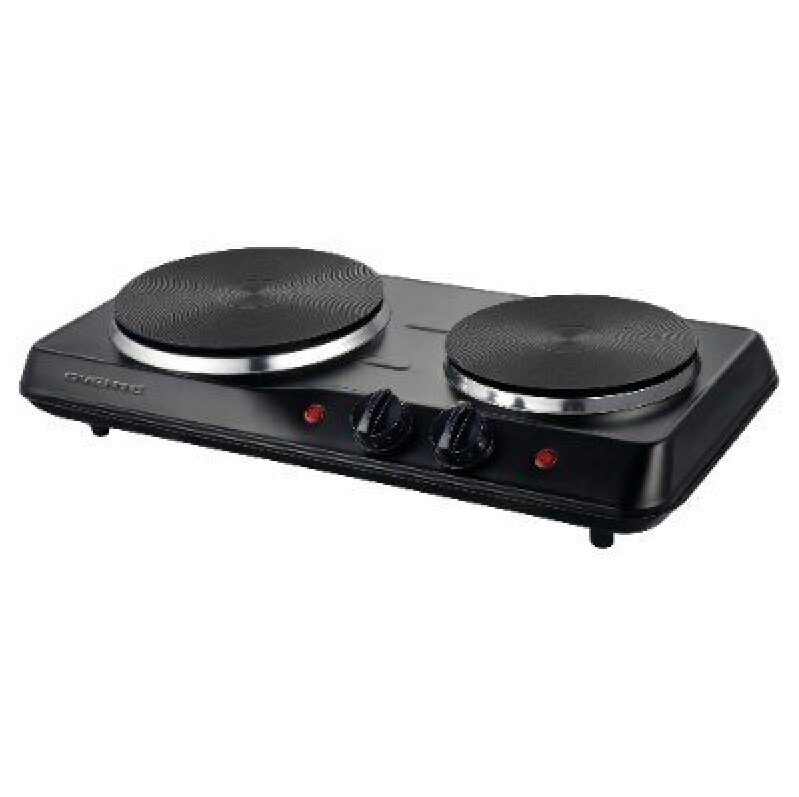OVENTE Dual Hot Plate Electric Stove - Efficient and Compact Cooking