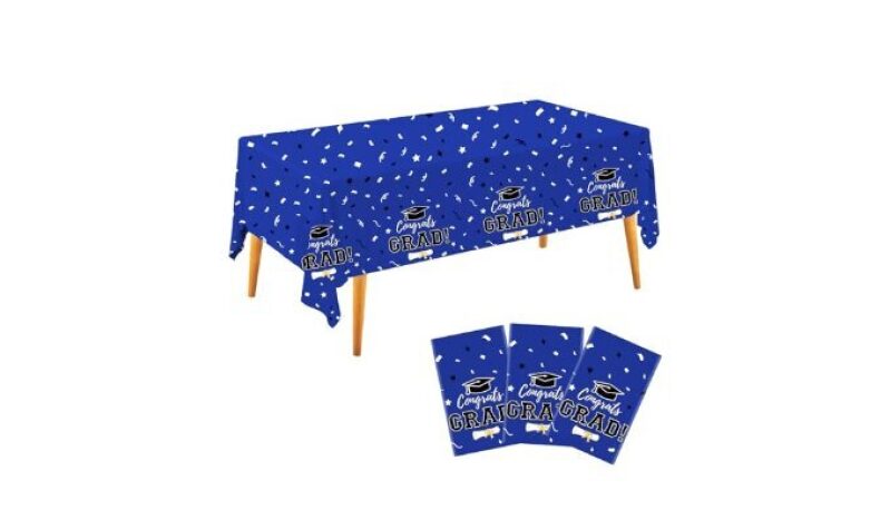 Celebrate with Style: 2026 Graduation Tablecloths Set of 3