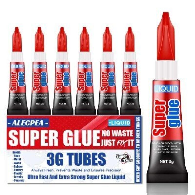 ALECPEAA Super Glue - 6 Pack
