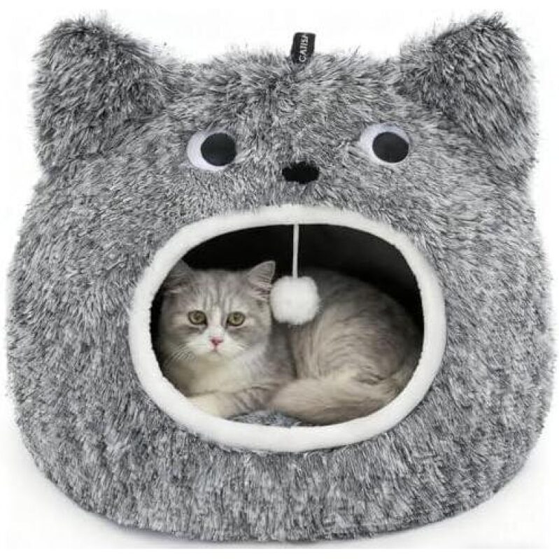 40% Off Large Cat Bed with Soft Plush Design - Perfect for Cats