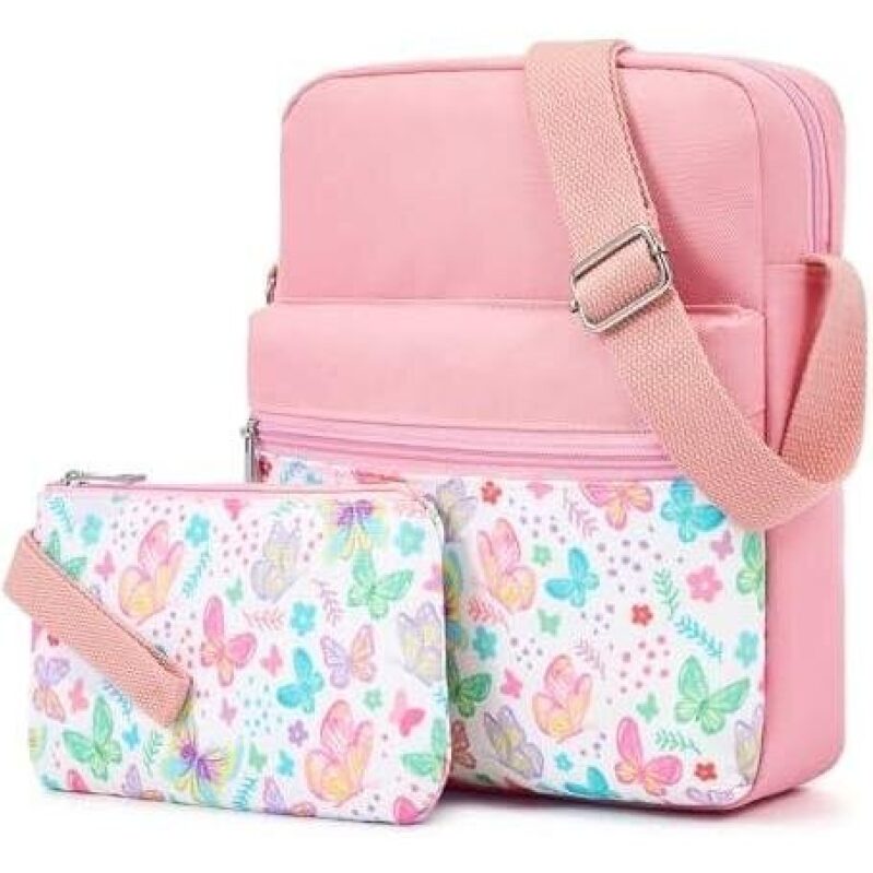 WOOMADA 2pcs Canvas Bag Crossbody Purses Set - 50% OFF