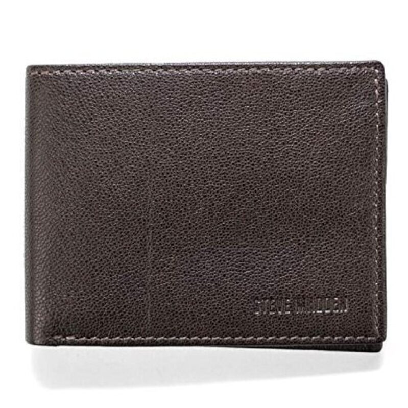 Steve Madden Men's Genuine Leather Wallet - Great Value Deal