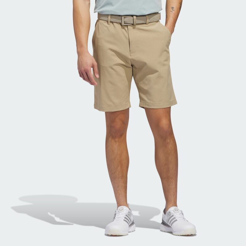 adidas Ultimate365 Men's Golf Shorts - 8.5 Inches, Beige