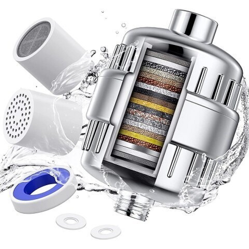 GROLIGH Shower Filter with 2 Filters, Best Value Water Purifier