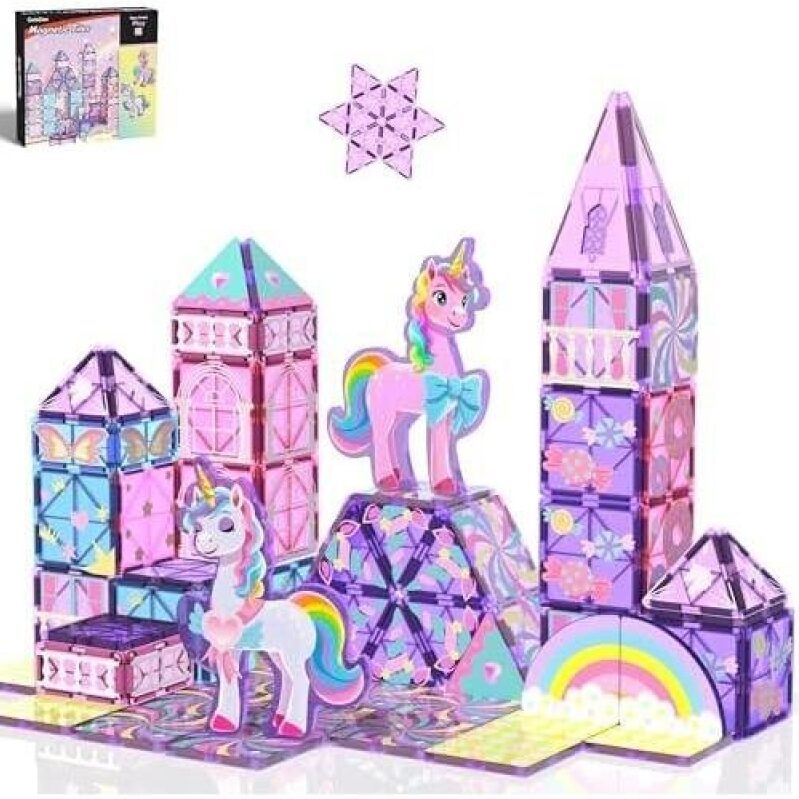 GobiDex Magnetic Building Blocks Unicorn Castle - 49% OFF