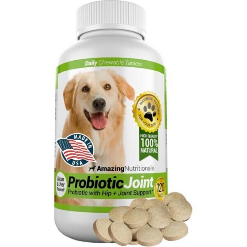 Probiotic Joint Chewable Tablets for Dogs - Hip and Joint Support