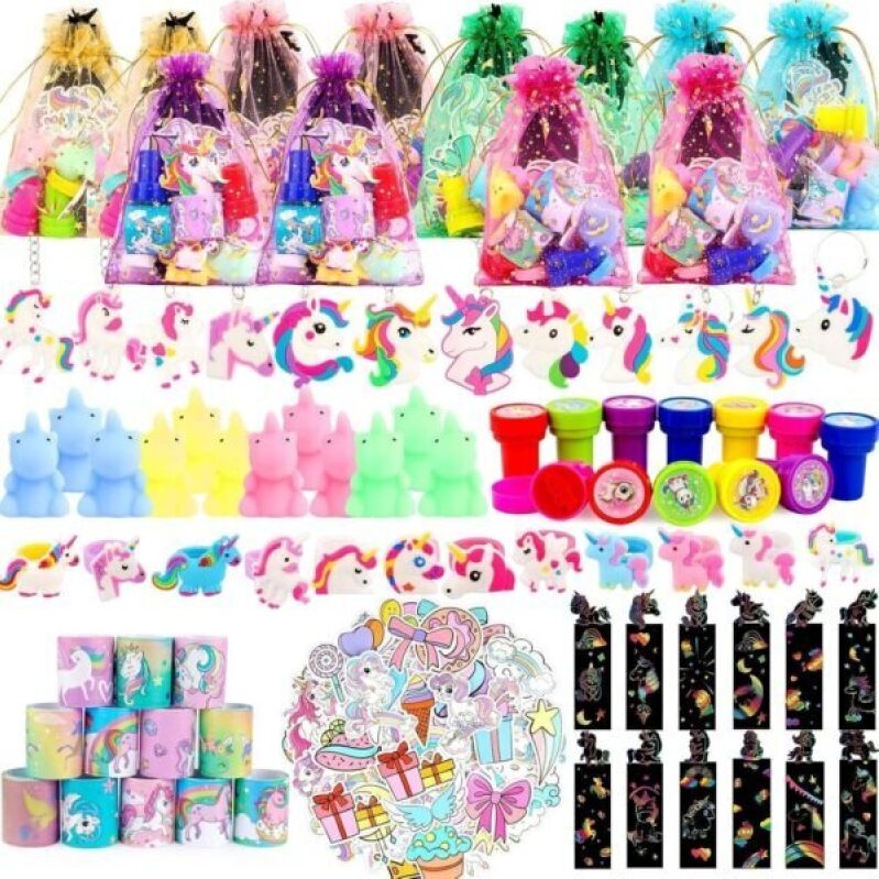 Unicorn Birthday Party Pack - 134 Pieces of Fun & Fabulous Decor
