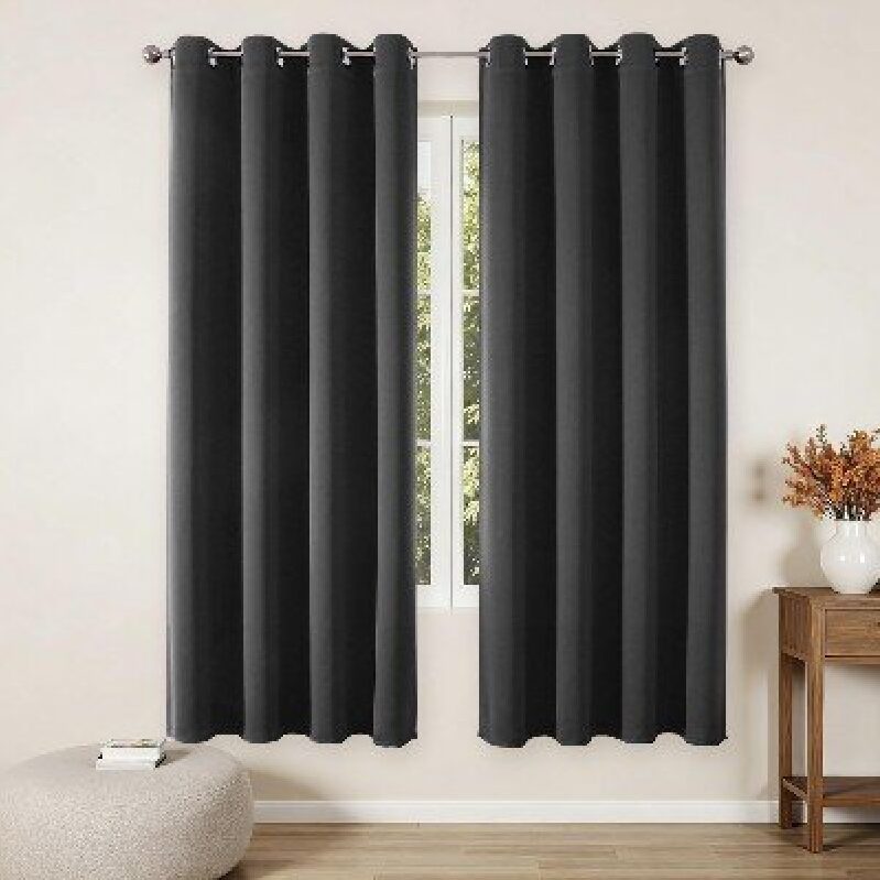 Joydeco Blackout Curtains - Two Panels for Ultimate Privacy