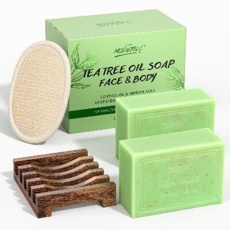 Tea Tree Oil Soap for Face & Body - 5.29oz