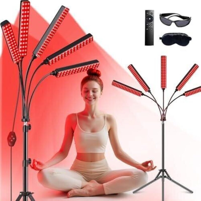 Affordable Infrared Therapy Lamp with Dual Spectrum - 660nm and 850nm