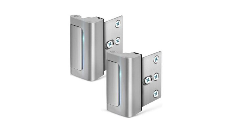 High-Strength Home Security Door Lock, 2-Pack with Childproof Features