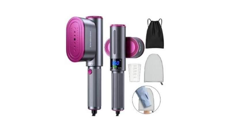 Portable Handheld Steamer for Clothes - 2-in-1 Iron & Garment Steamer