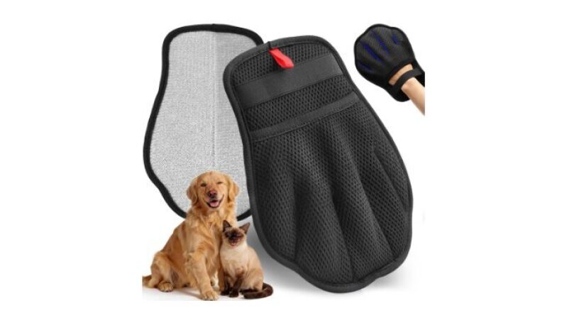 Reusable Electrostatic Pet Hair Removal Gloves - 2 Pack