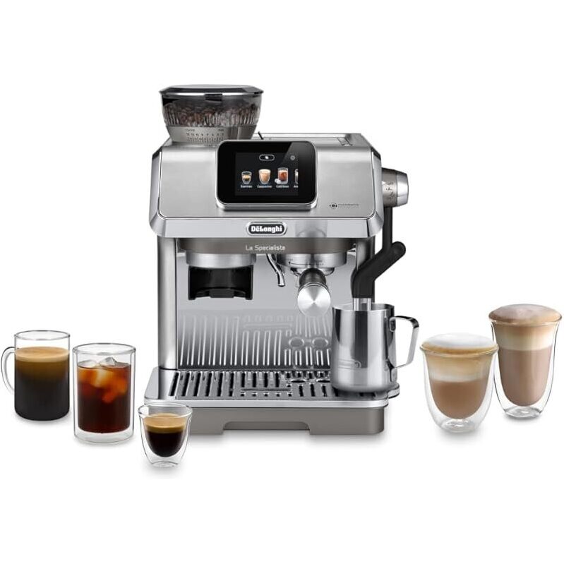 De'Longhi La Specialista Touch Espresso Machine with Milk Frother - Versatile Home Brewing