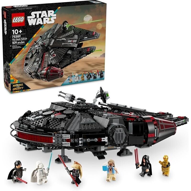 LEGO Star Wars The Dark Falcon Buildable Starship: A Galactic Adventure Awaits