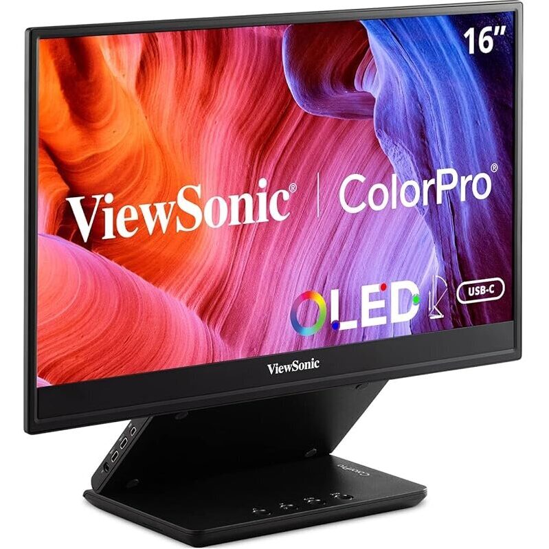 ViewSonic VP16-OLED: Compact, Portable 15.6-Inch 1080p OLED Monitor