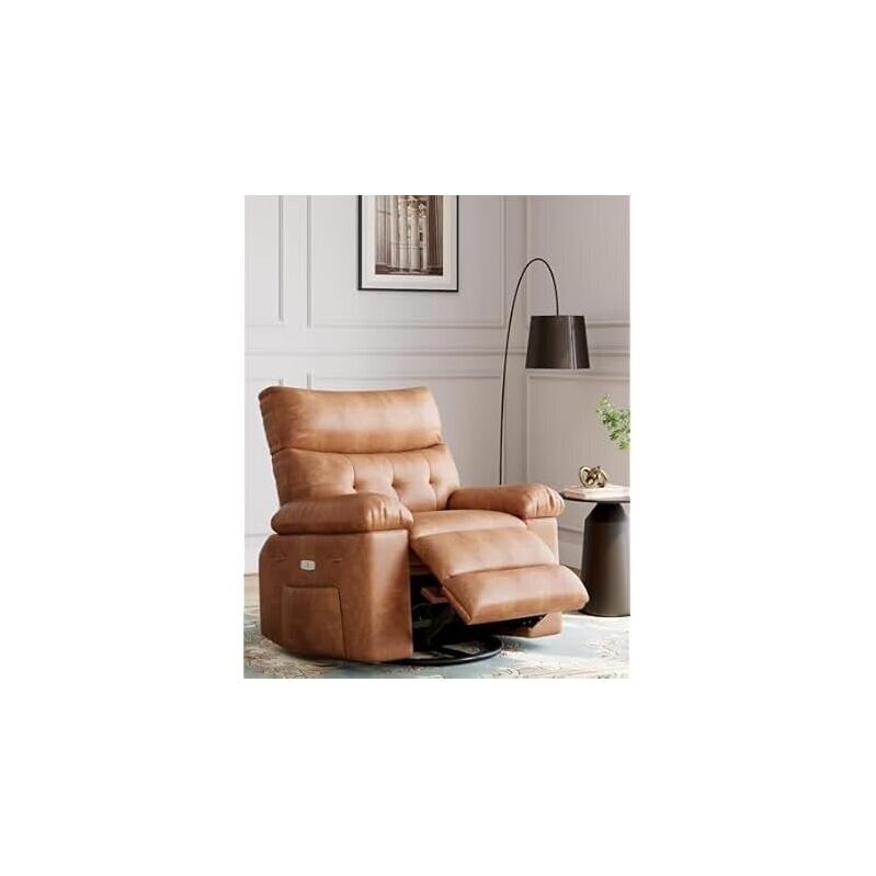 GarveeHome Oversized Electric Recliner Chair with Heat and Massage