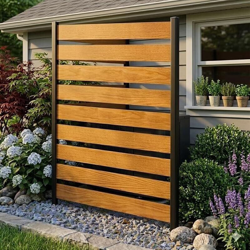 Outdoor Privacy Fence Screen for Backyards and Gardens